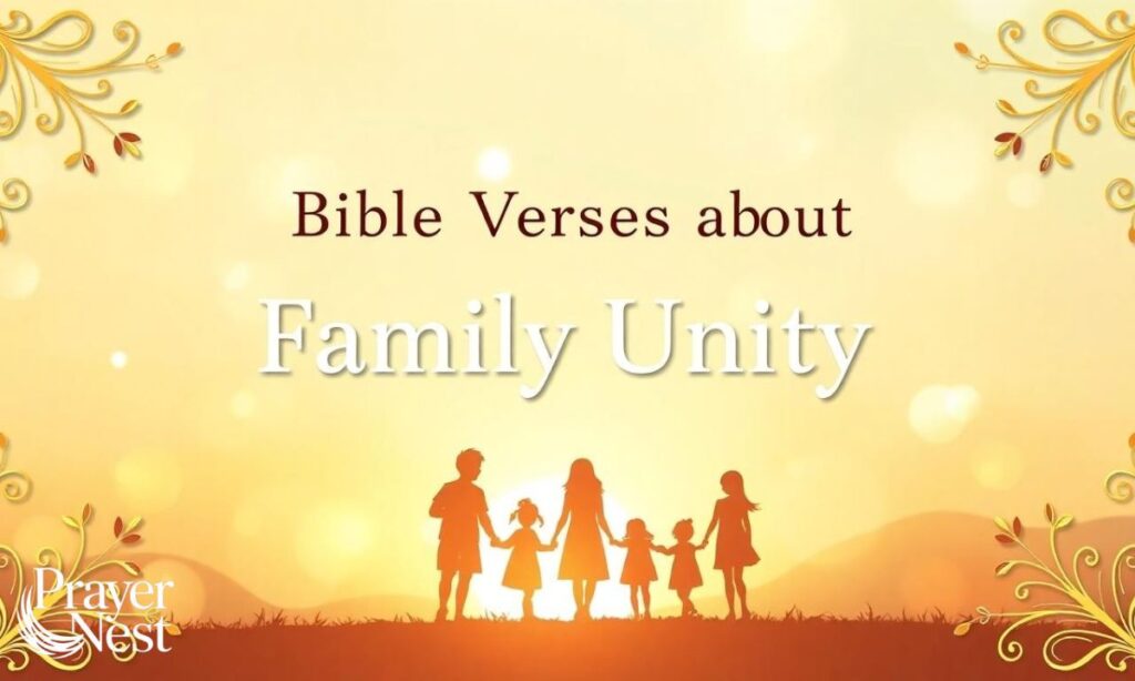 Bible Verses About Family Unity