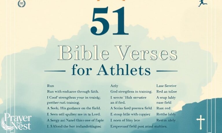 51 Bible Verses for Athletes to Strengthen Faith, Focus & Performance