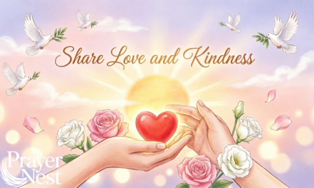 Good Morning Blessing Message to Share Love and Kindness Today