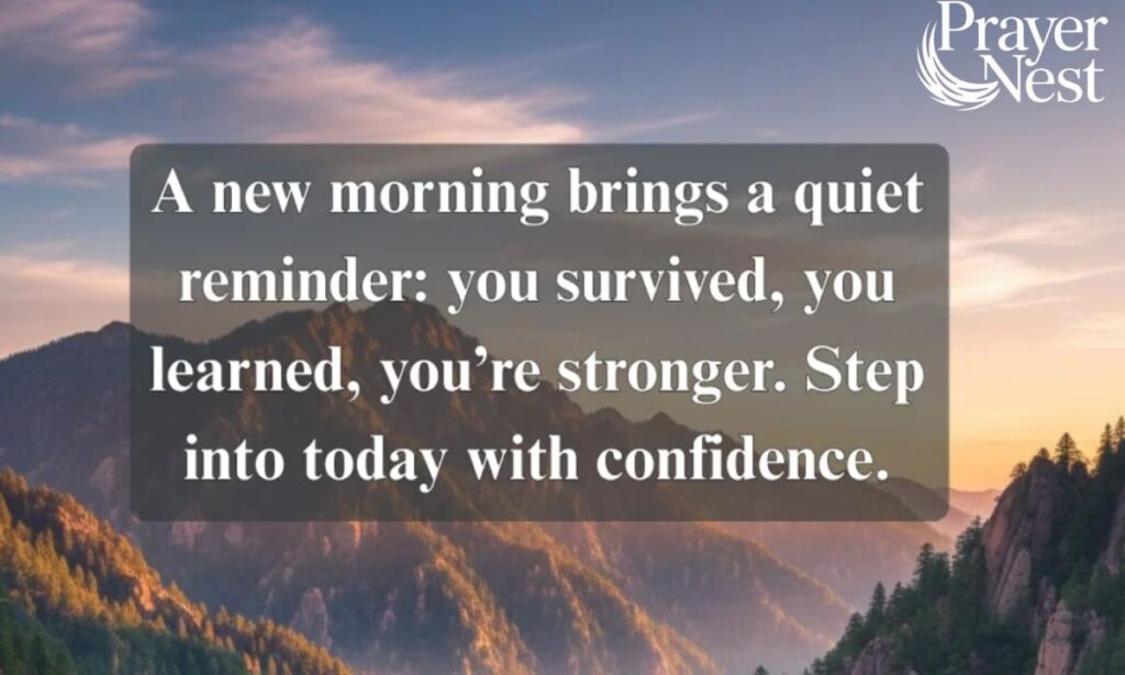 Thoughtful and Encouraging Good Morning Messages