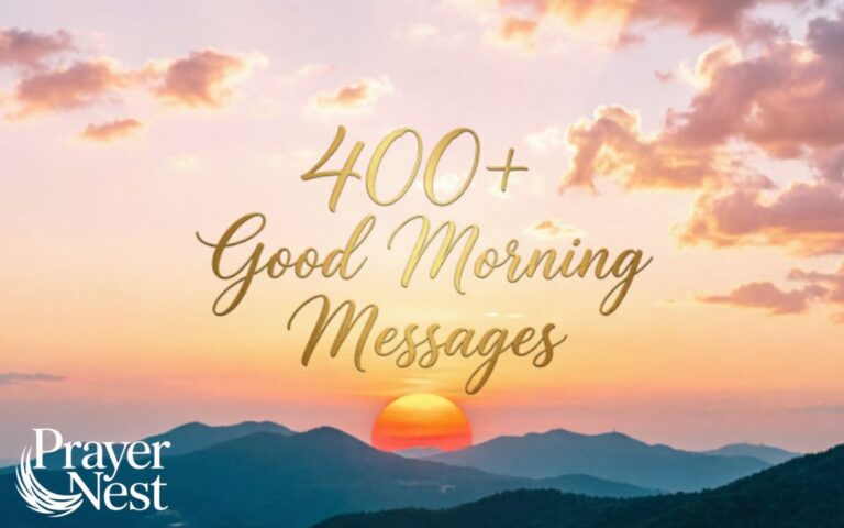 400 +Good Morning Messages Filled With Love, Smiles & Positive Vibes
