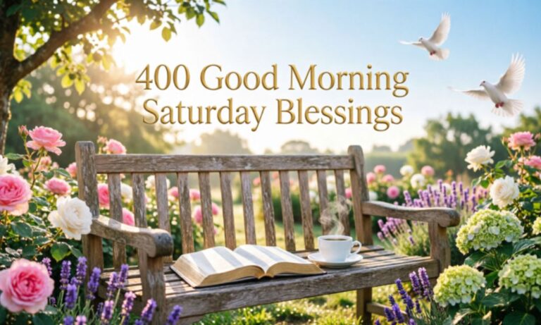 400 Good Morning Saturday Blessings