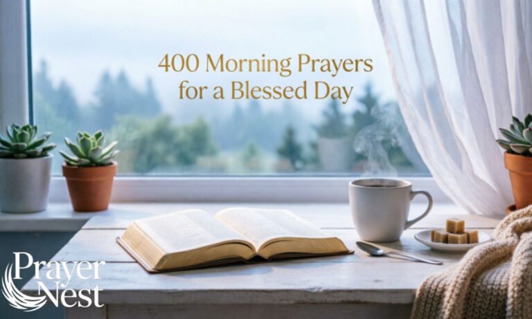 400 Morning Prayers for a Blessed Day to Invite God’s Favor and Peace