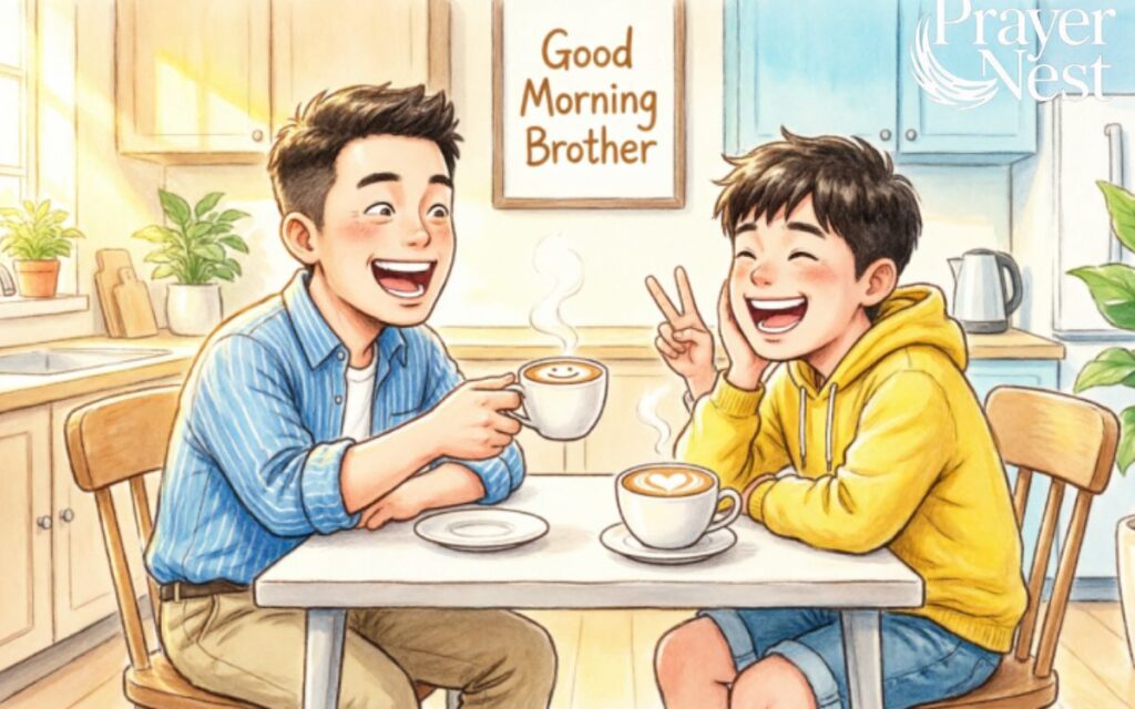 Funny Good Morning Messages for Brothers