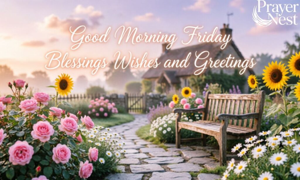 Good Morning Friday Blessings Wishes and Greetings