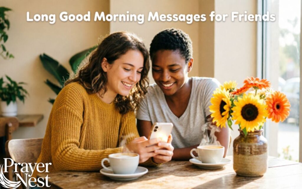 Long Good Morning Messages for Friends