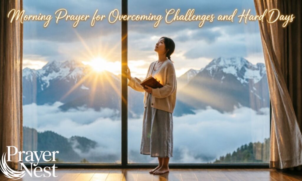 Morning Prayer for Overcoming Challenges and Hard Days