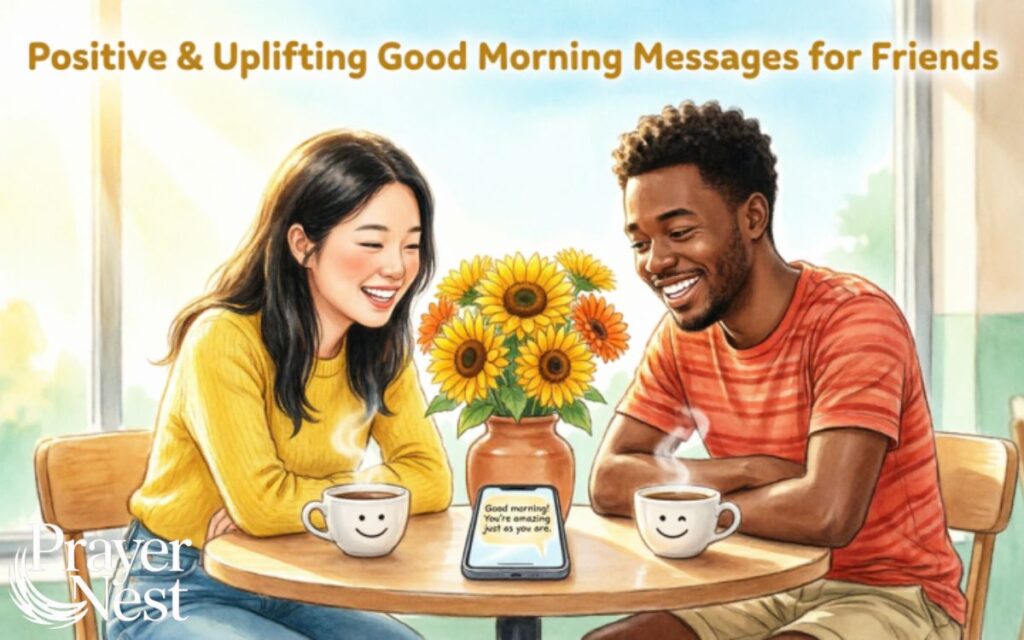 Positive & Uplifting Good Morning Messages for Friends