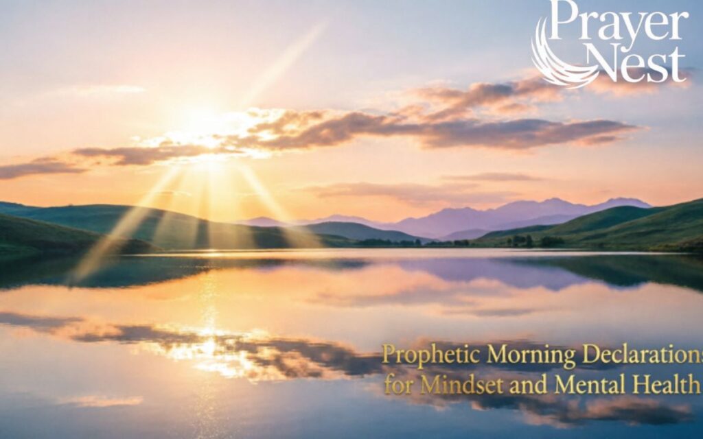 Prophetic Morning Declarations for Mindset and Mental Health