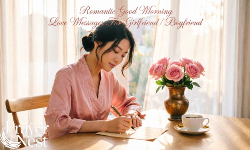Romantic Good Morning Love Messages For Girlfriend / Boyfriend