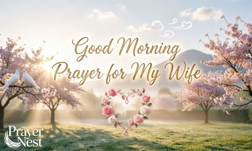 Romantic Good Morning Prayer for My Wife