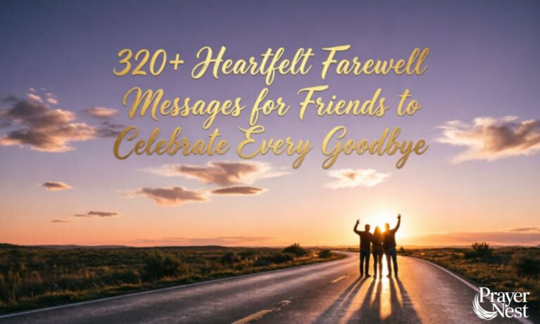 320+ Heartfelt Farewell Messages for Friends to Celebrate Every Goodbye