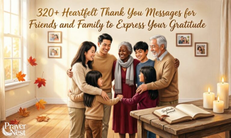 320+ Heartfelt Thank You Messages for Friends and Family to Express Your Gratitude