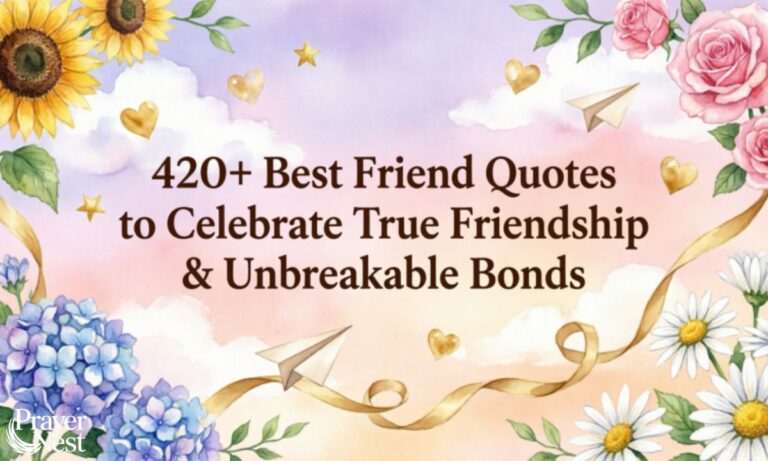 420+ Best Friend Quotes to Celebrate True Friendship & Unbreakable Bonds