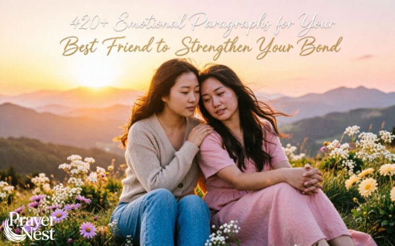 420+ Emotional Paragraphs for Your Best Friend to Strengthen Your Bond
