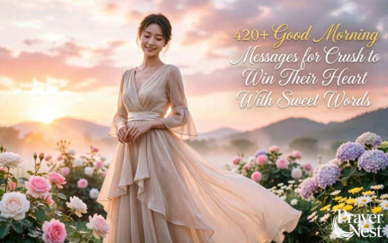 420+ Good Morning Messages for Crush to Win Their Heart With Sweet Words