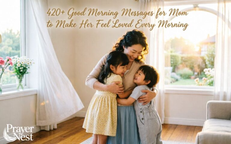 420+ Good Morning Messages for Mom to Make Her Feel Loved Every Morning 