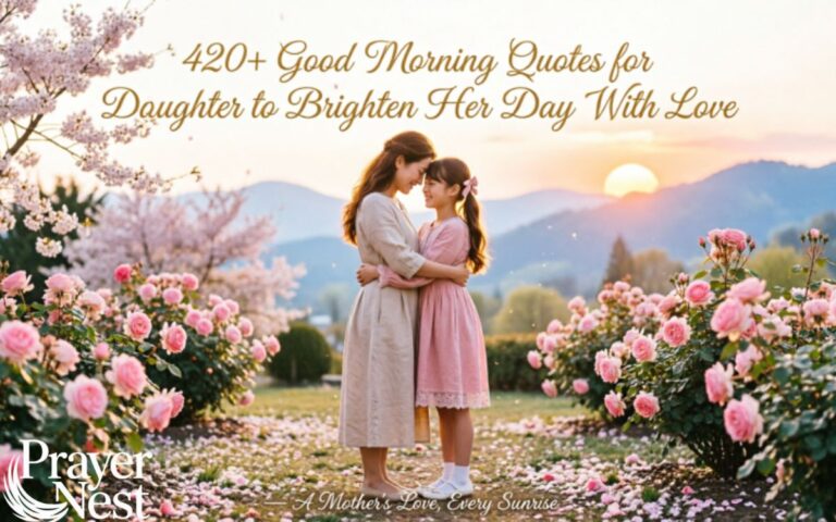 420+ Good Morning Quotes for Daughter to Brighten Her Day With Love