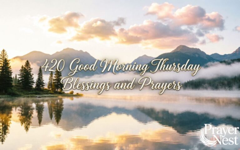 420 Good Morning Thursday Blessings and Prayers