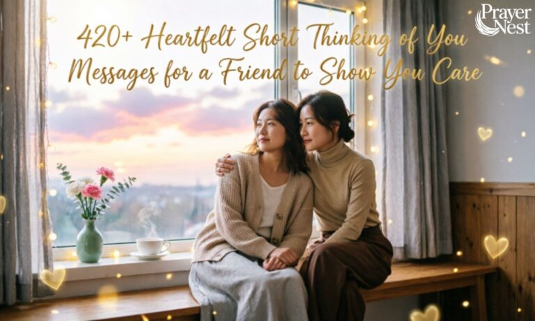 420+ Heartfelt short Thinking of You Messages for a Friend to Show You Care