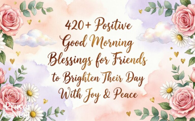 420+ Positive Good Morning Blessings for Friends to Brighten Their Day With Joy & Peace 