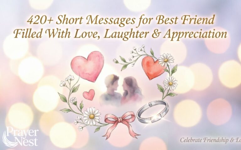 420+ Short Messages for Best Friend Filled With Love, Laughter & Appreciation 
