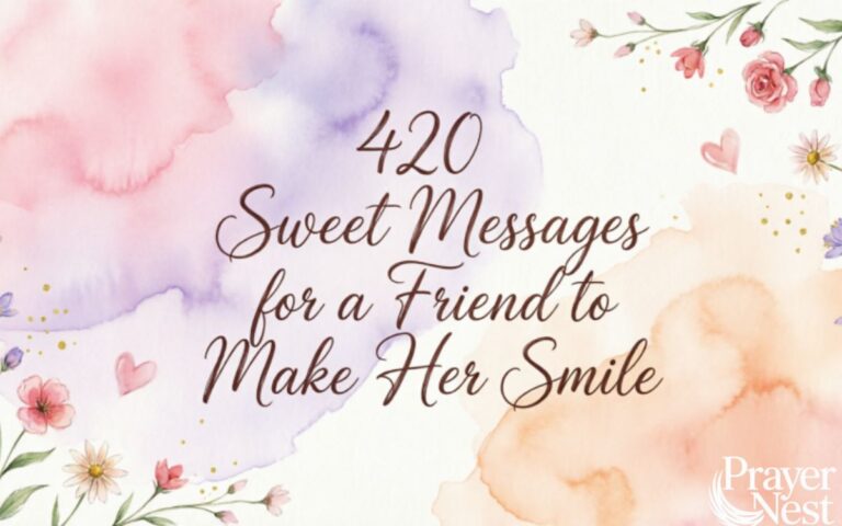 420 Sweet Messages for a Friend to Make Her Smile