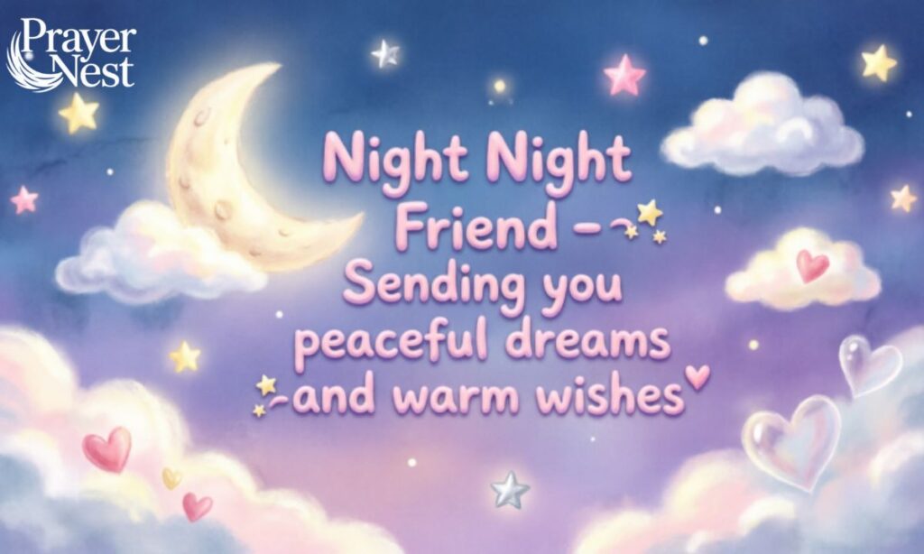 Creative Good Night Messages for Friends