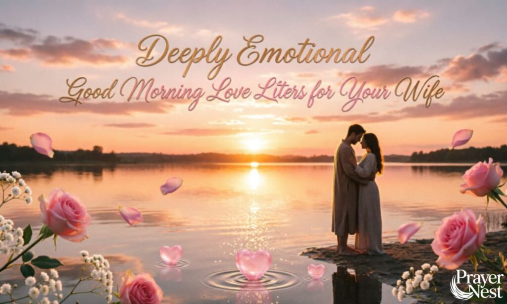 Deeply Emotional Good Morning Love Letters for Your Wife