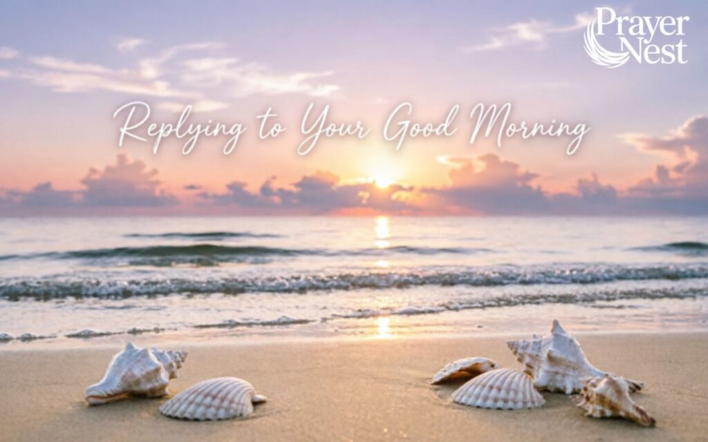 Funny Replies to "Good Morning"