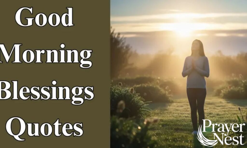 Good Morning Blessings Quotes