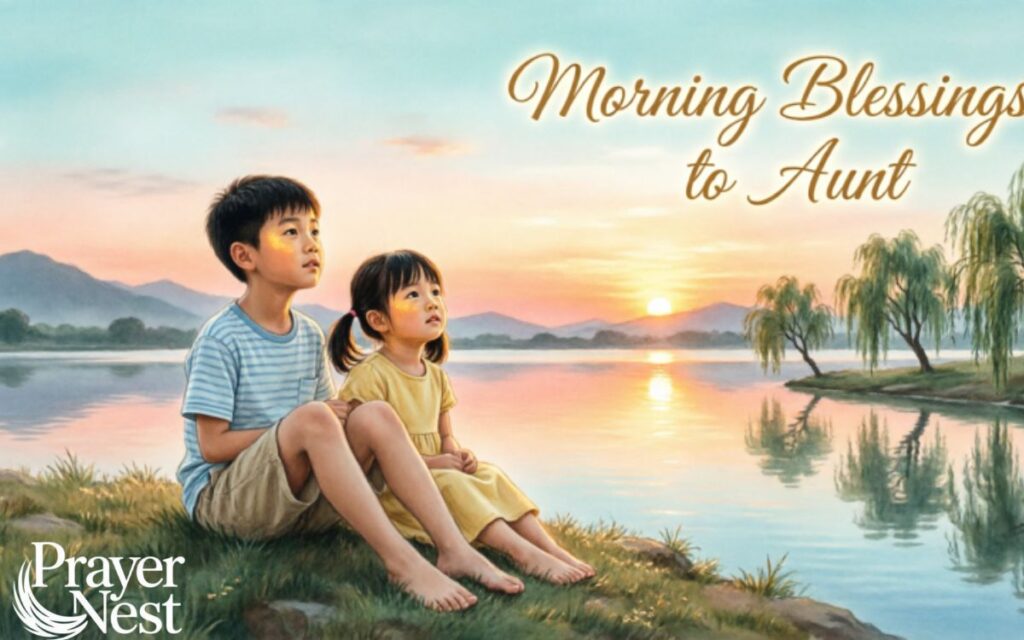 Good Morning Messages for Aunt from Niece