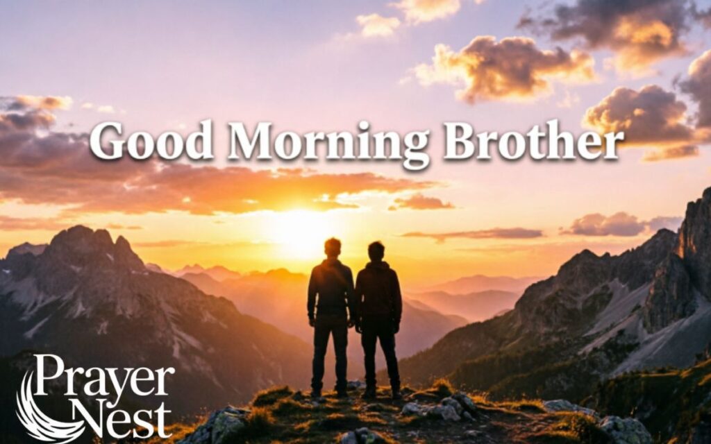 Good Morning Messages for Brothers