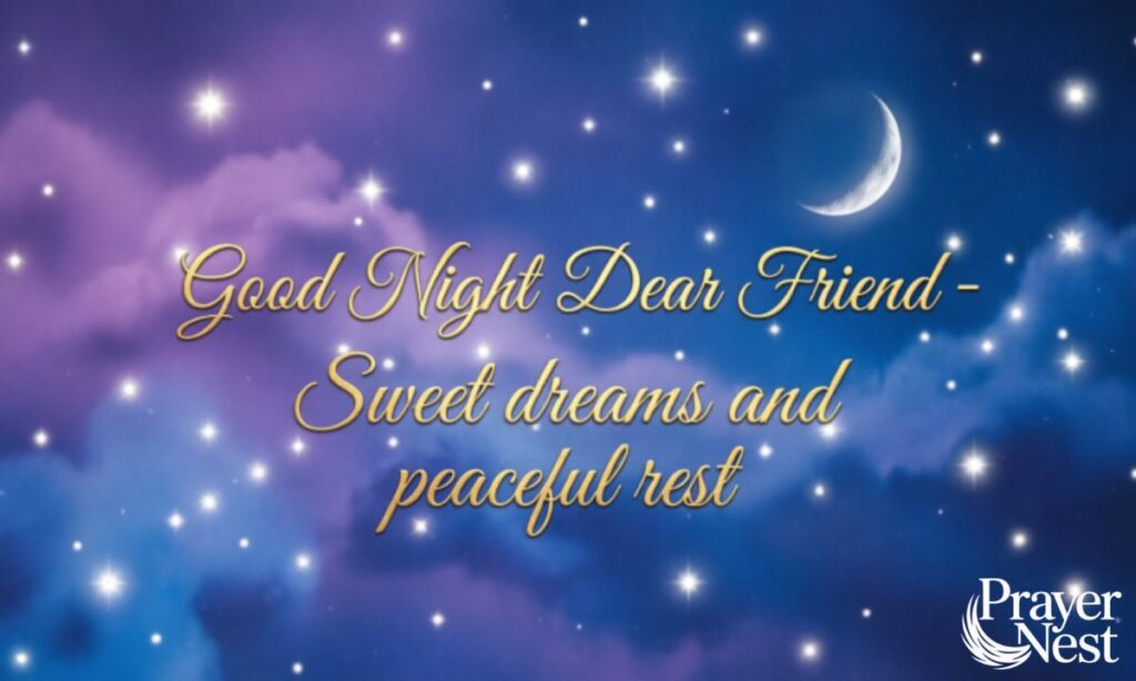 Good Night Messages for Friends