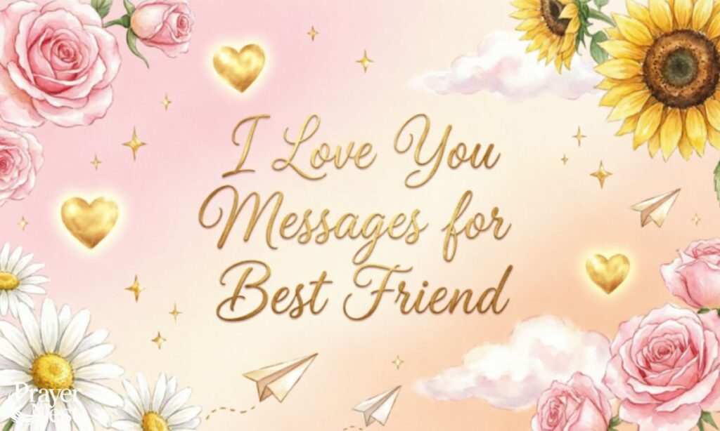 I Love You Messages for Best Friend