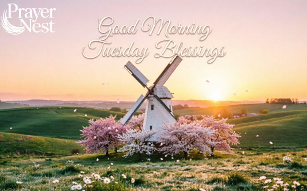 Inspirational Good Morning Tuesday Blessings