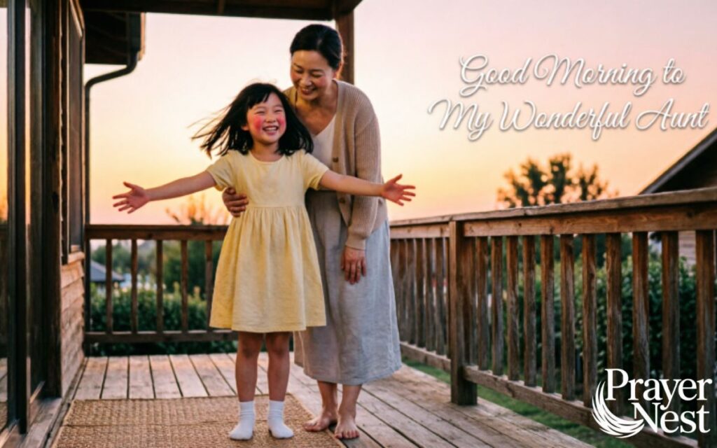 Long Good Morning Messages for Aunt to Show Deep Love