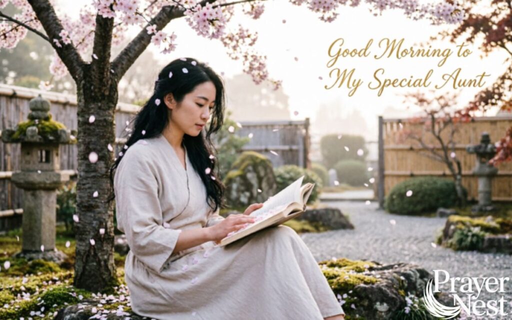 Personalized Good Morning Messages for Aunt with Name