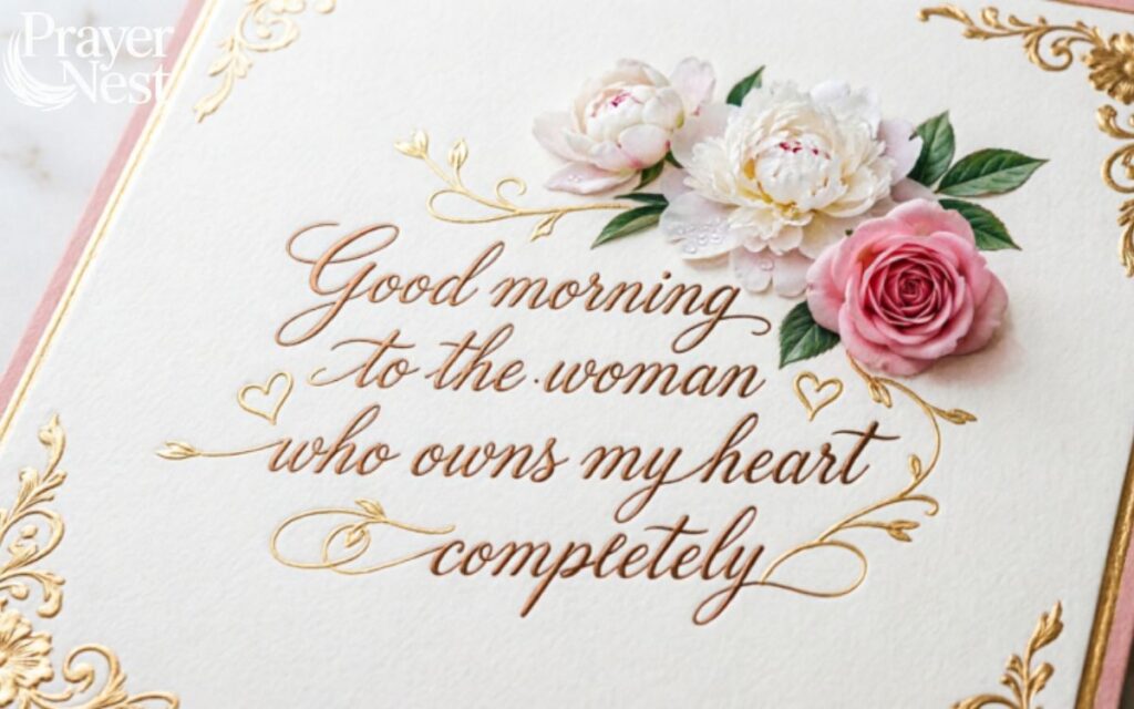 Romantic Good Morning Love Quotes