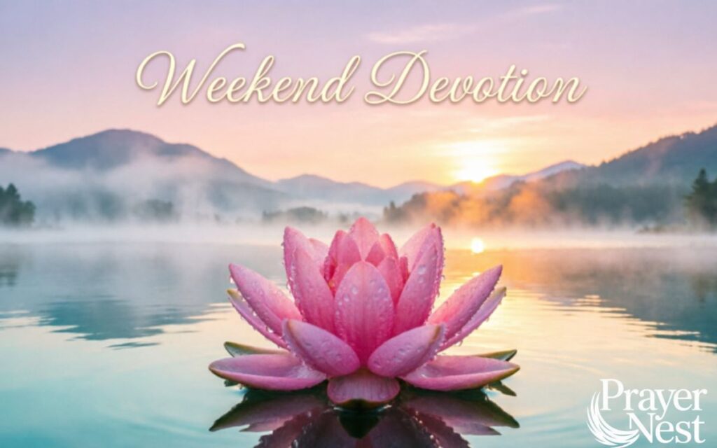 Saturday Prayer for Self-Care