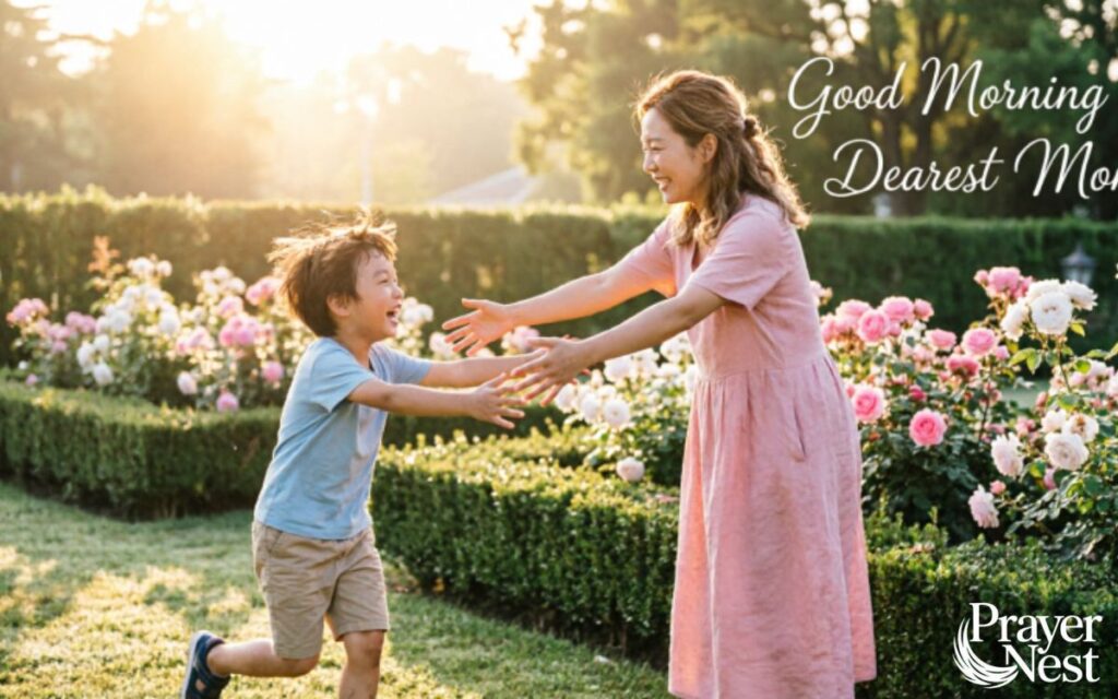Sweet and Cute Good Morning Wishes to Make Your Mom Smile Instantly