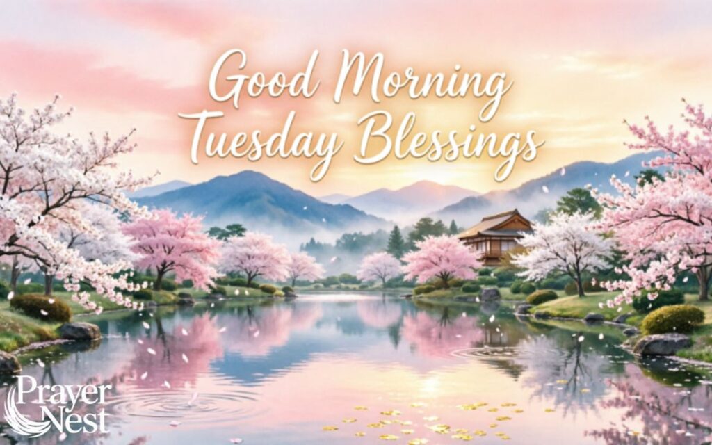 Uplifting Good Tuesday Morning Blessings for a Happy Day