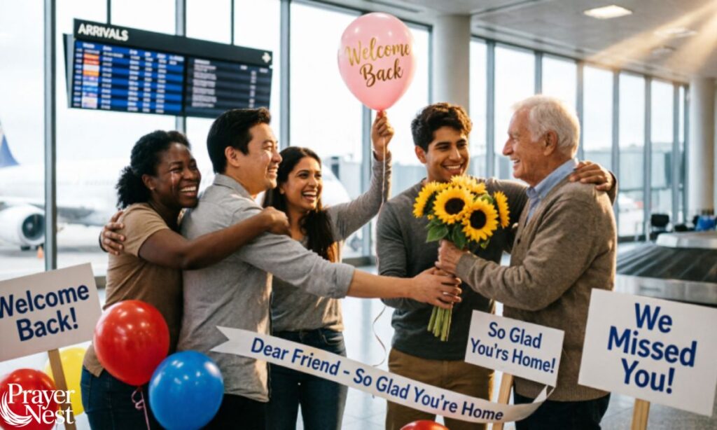 Welcome Back Messages for Friends