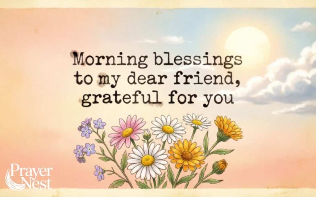 Why I Share Good Morning Blessings