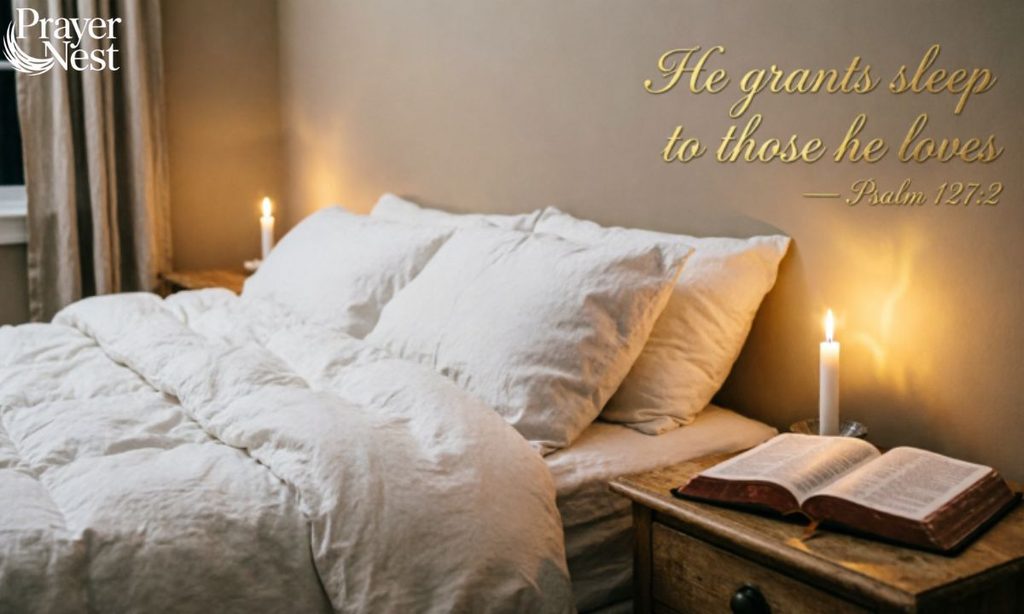 Bedtime Prayer to End a Busy Day